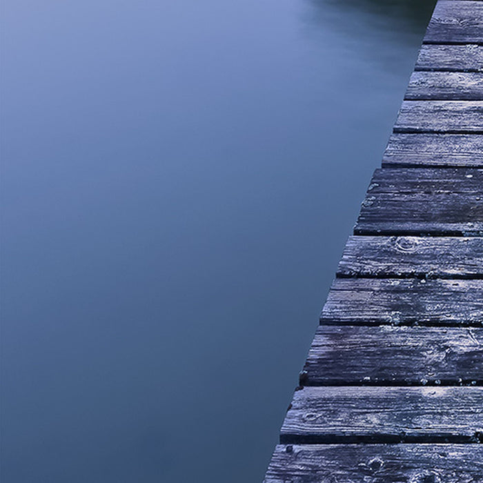 Vlies Fototapete | Das grüne Bootshaus | Größe 200 x 280 cm