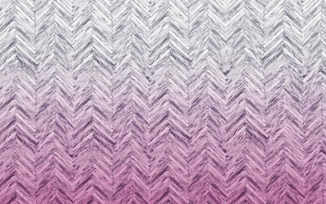 Vlies Fototapete | Herringbone Pink | Größe 400 x 250 cm