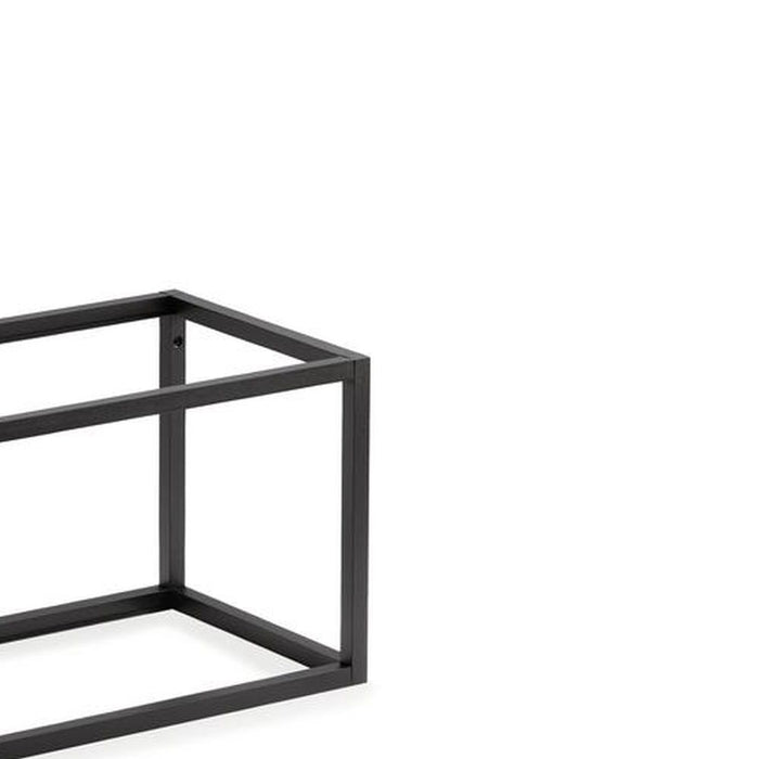 Cubo Komplettsets | Regalsystem | 600 x 300 mm | schwarz matt