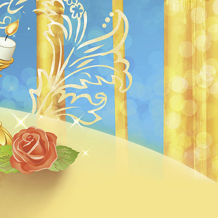 Papier Fototapete | Beauty and the Beast | Größe 368 x 254 cm