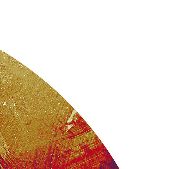 Selbstklebende Vlies Fototapete/Wandtattoo | Avengers Painting Captain Marvel Helmet | Größe 125 x 125 cm