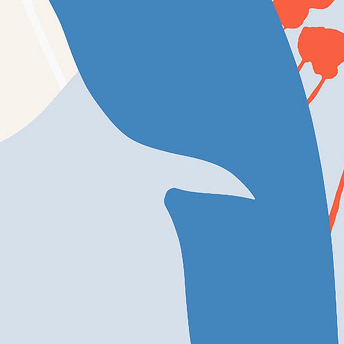 Vlies Fototapete | Tropical Shapes | Größe 300 x 280 cm