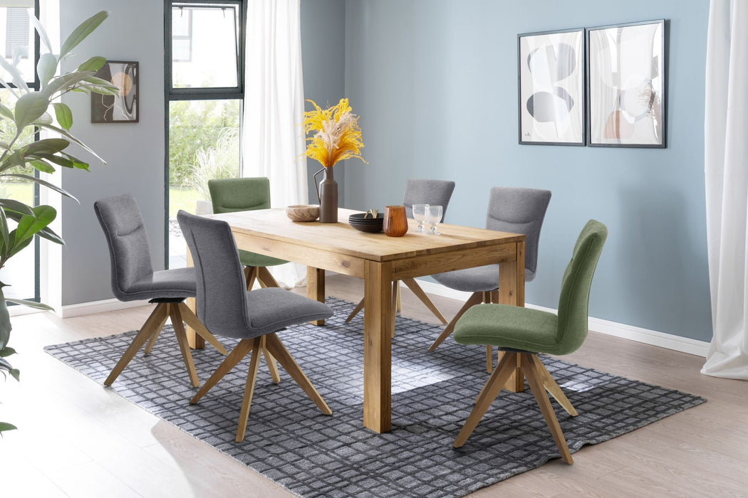 MCA | ANTADO VIERFUSST.AUSZIEHB | B:160(240)CM WILDEICHE | DGL MASSIV GEOELT/BUTTERF