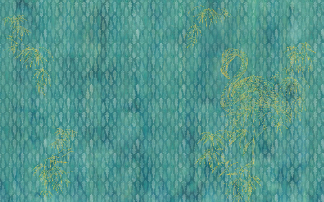 Vlies Fototapete | Wild Flamingo | Größe 400 x 250 cm