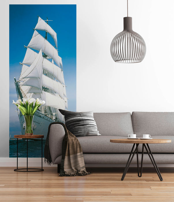 Komar | Fototapete | Sailing Boat | Größe 97 x 220 cm