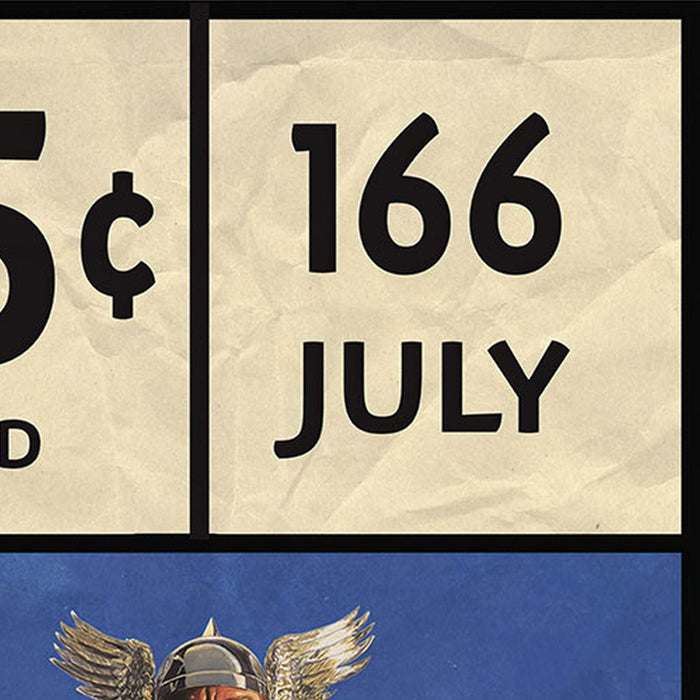 Vlies Fototapete | Thor Retro Comic Box | Größe 100 x 280 cm