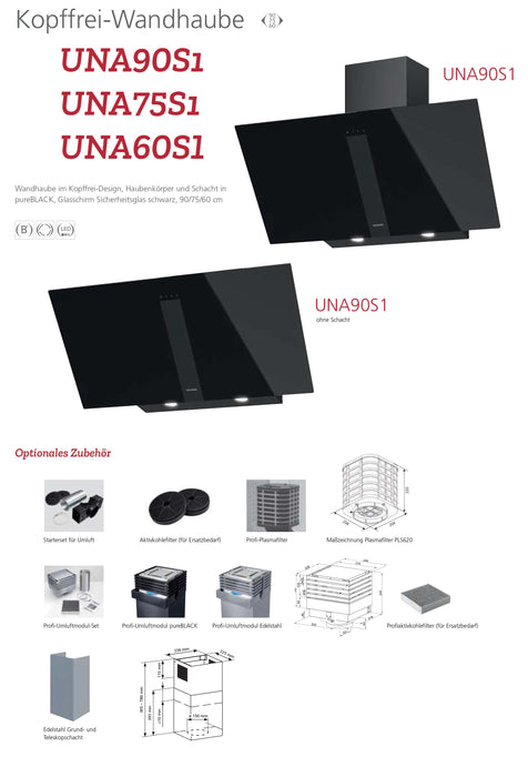 Oranier | UNA60S1 | Dunstabzugshaube