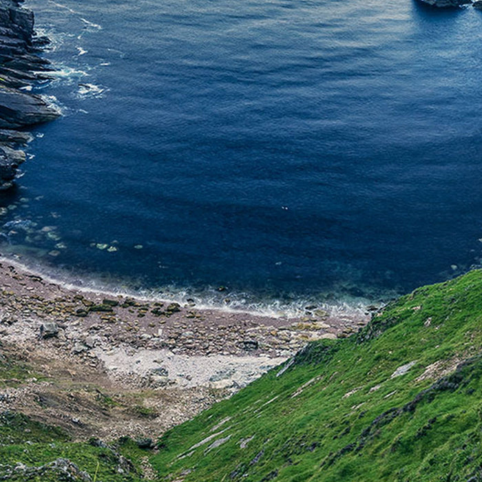 Vlies Fototapete | The Blue Bay | Größe 200 x 250 cm