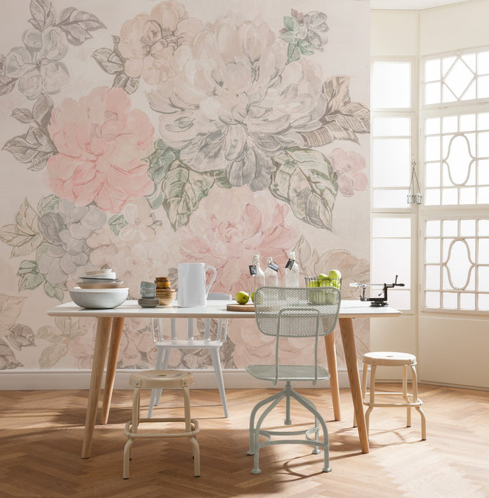 Vlies Fototapete | Gardenia | Größe 250 x 250 cm