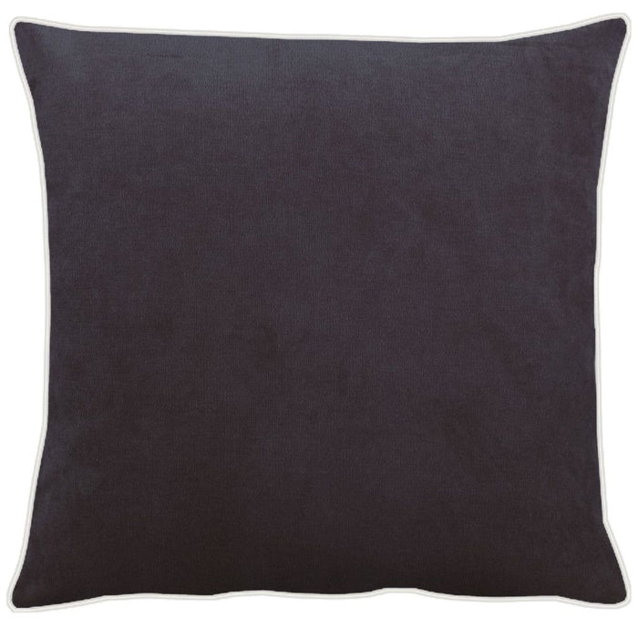 Apelt | Tahiti | Kissenhülle | 46x46 | anthrazit / schwarz