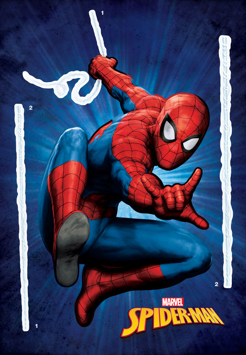 Komar | Wandtattoo | Spider Man | Größe: 50 x 70 cm