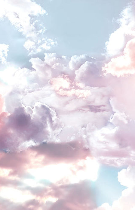 Vlies Fototapete | Clouds Panel | Größe 100 x 250 cm