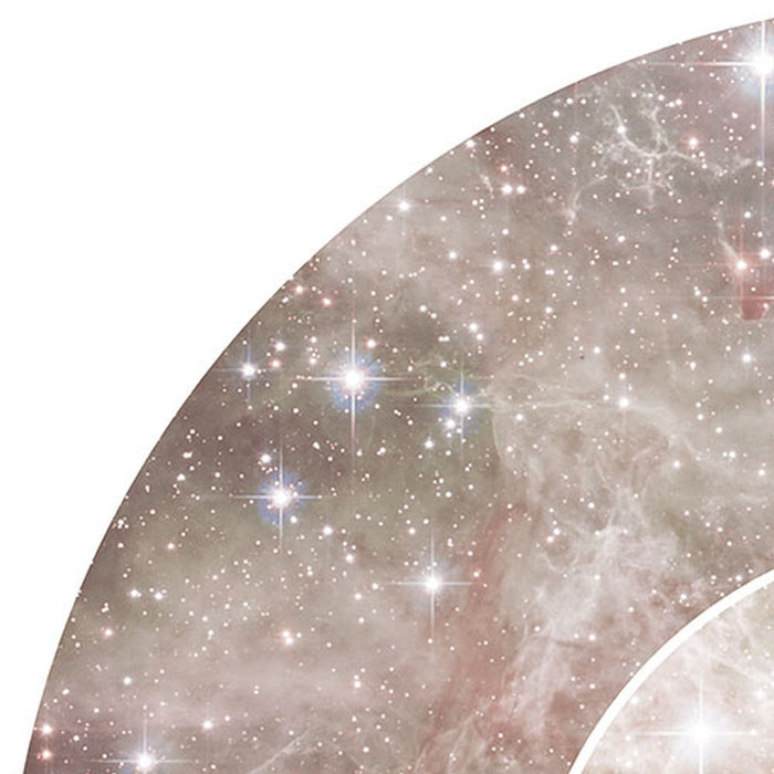 Selbstklebende Vlies Fototapete/Wandtattoo | Mauve Diamond | Größe 127 x 200 cm