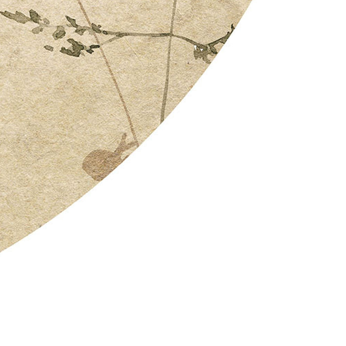 Selbstklebende Vlies Fototapete/Wandtattoo | Gazon | Größe 125 x 125 cm