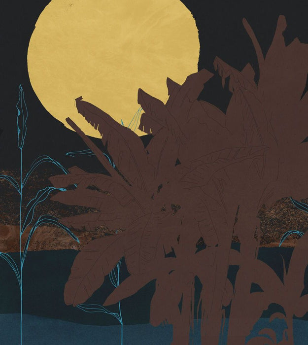 Vlies Fototapete | Supermoon | Größe 250 x 280 cm