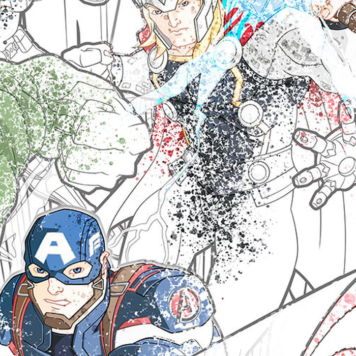 Vlies Fototapete | Avengers Attack | Größe 200 x 280 cm