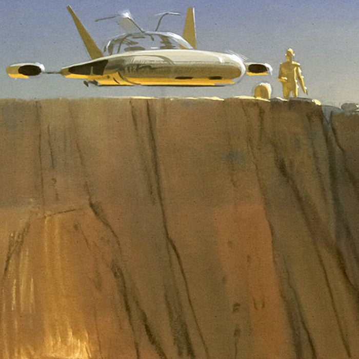 Vlies Fototapete | Star Wars Classic RMQ Mos Eisley Edge | Größe 500 x 250 cm