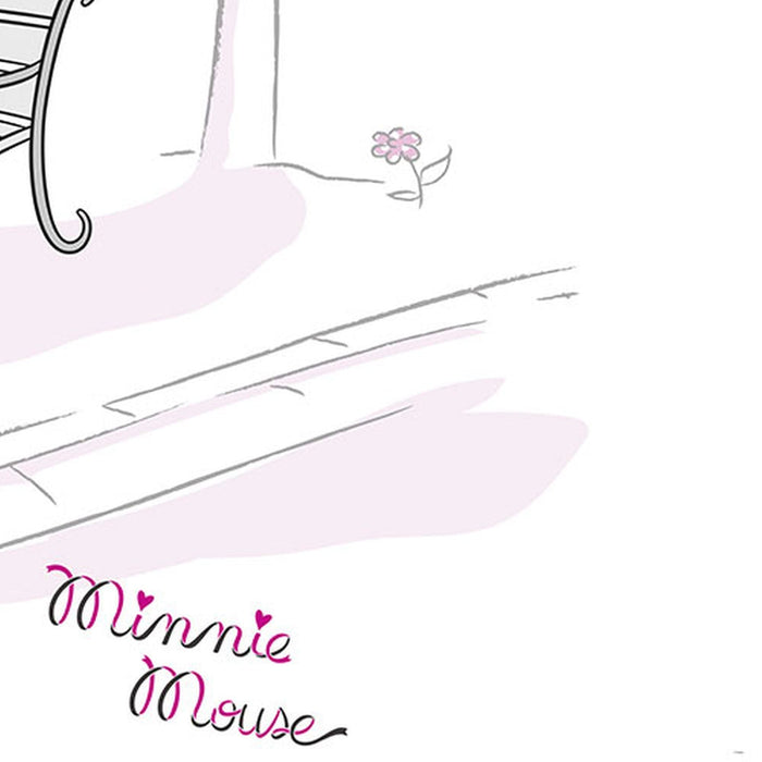 Vlies Fototapete | Minnie in Paris | Größe 400 x 250 cm