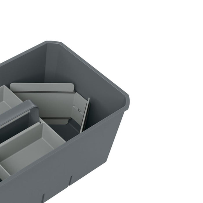 Cox Work® Carbon | Utensilienbox | Set-2 | inkl. Kleinteilebox | 2 x U-Trenner V-Trenner