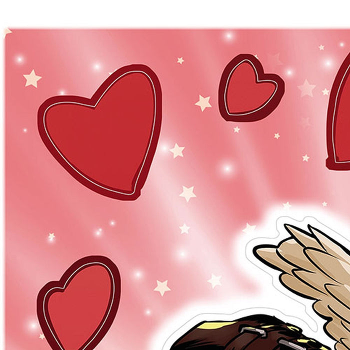 Wandtattoo | Deadpool Lovepool  | Größe 50 x 70 cm