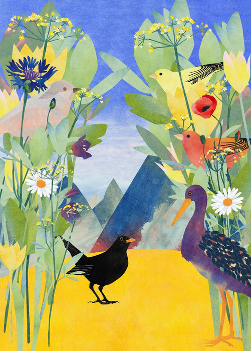 Vlies Fototapete | Twittering | Größe 200 x 280 cm