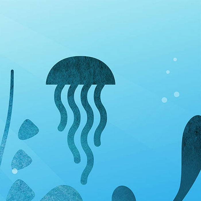 Vlies Fototapete | Finding Dory Aquarell | Größe 150 x 250 cm