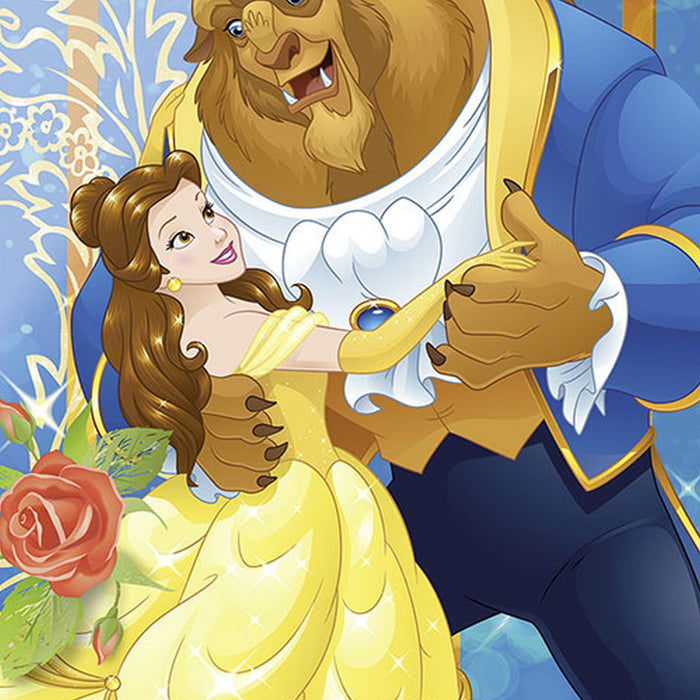 Papier Fototapete | Beauty and the Beast | Größe 368 x 254 cm