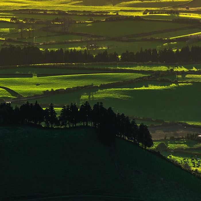 Vlies Fototapete | Crater Land | Größe 300 x 200 cm