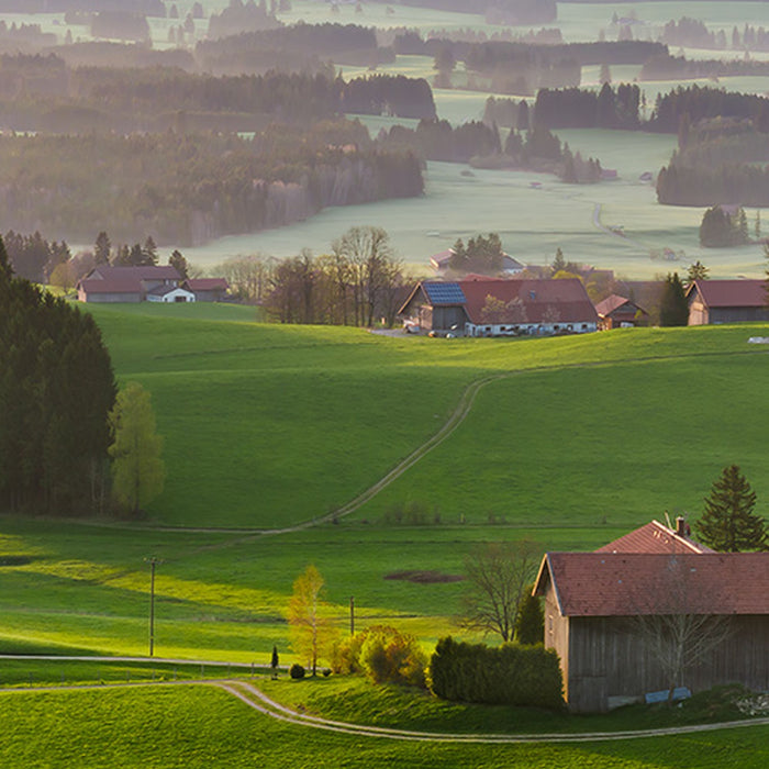 Vlies Fototapete | Paradiesisches Bayern | Größe 450 x 280 cm