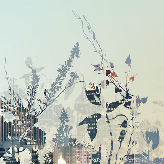 Papier Fototapete | Urban Jungle | Größe 368 x 254 cm