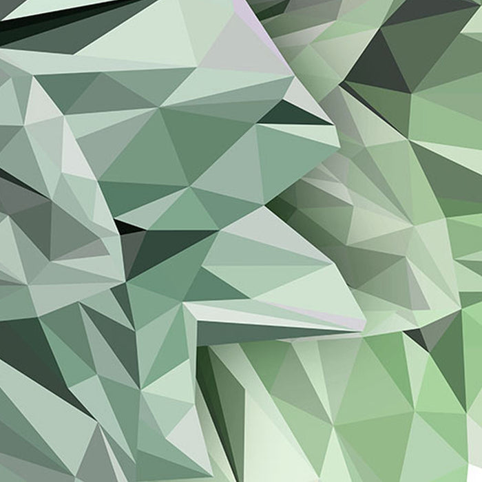 Vlies Fototapete | Emerald Flowers | Größe 300 x 280 cm