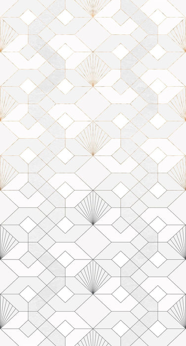 Vlies Fototapete | Coquilles Blanches | Größe 150 x 280 cm