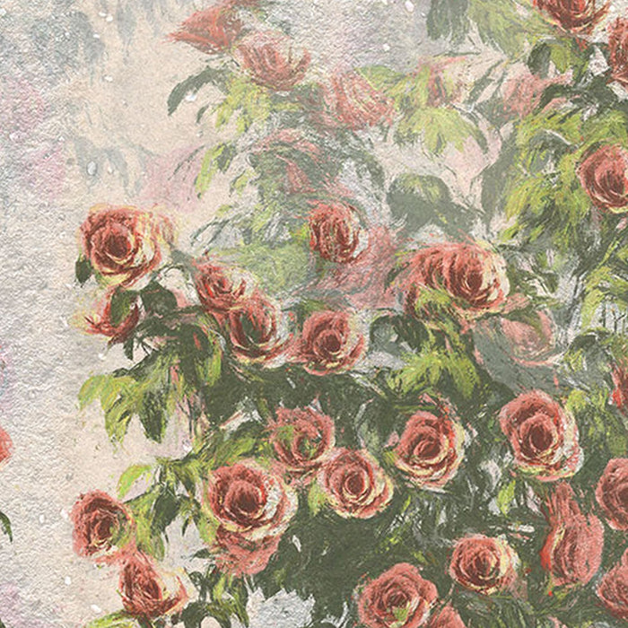 Vlies Fototapete | Wall Roses | Größe 300 x 250 cm
