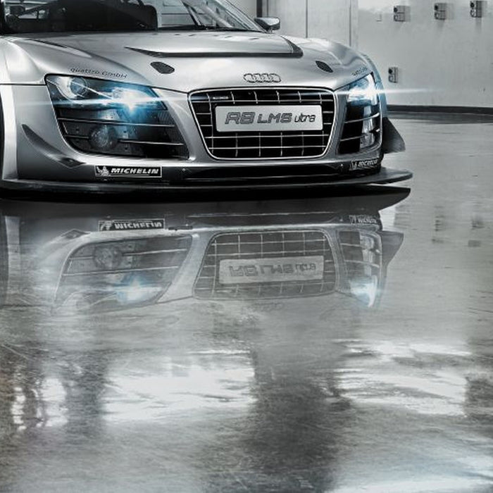 Papier Fototapete | Audi R8 Le Mans | Größe 368 x 254 cm