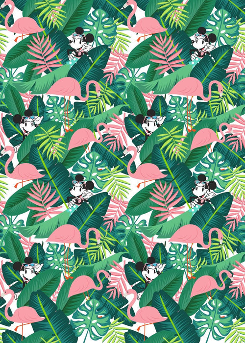Vlies Fototapete | Minnie Tropical | Größe 200 x 280 cm