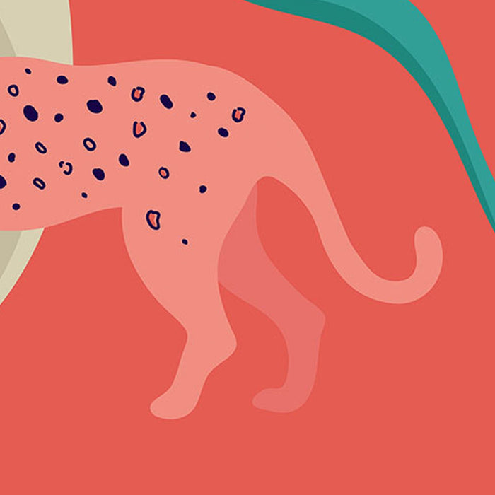 Vlies Fototapete | Jungle Rendezvous | Größe 400 x 280 cm