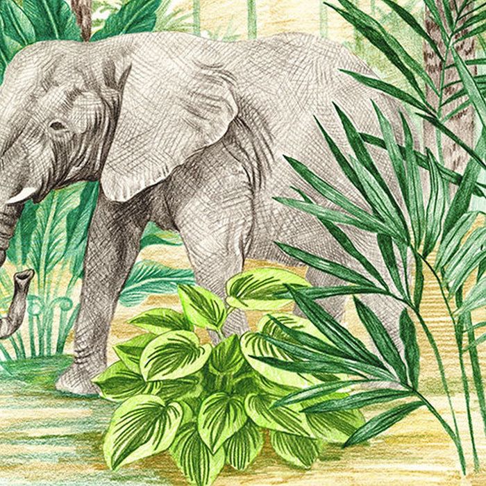 Vlies Fototapete | Jungle Adventure | Größe 350 x 280 cm