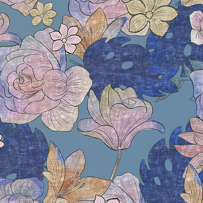 Komar | Vlies Fototapete | Jasmin Colored Flowers | Größe 200 x 280 cm