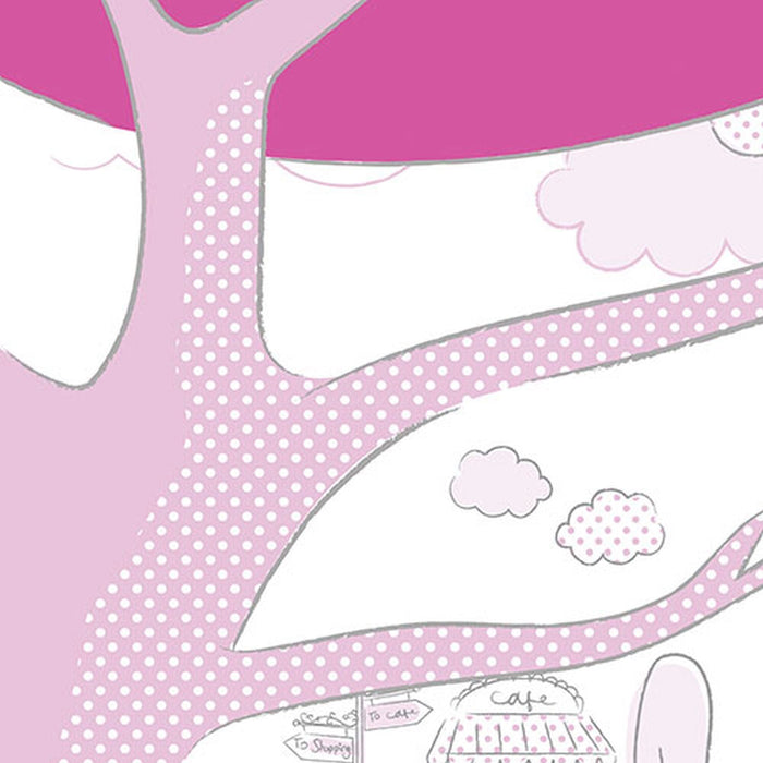 Vlies Fototapete | Minnie in Paris | Größe 400 x 250 cm