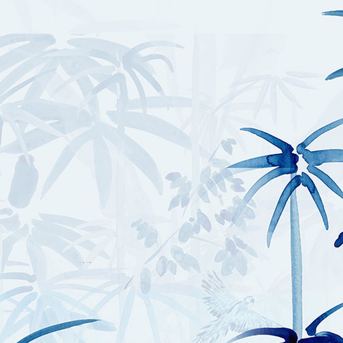 Komar | Vlies Fototapete | Blue Jungle | Größe 300 x 280 cm
