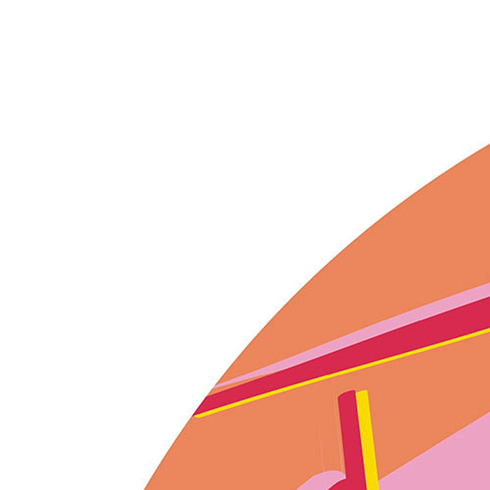 Selbstklebende Vlies Fototapete/Wandtattoo | Minnie Chill | Größe 125 x 125 cm