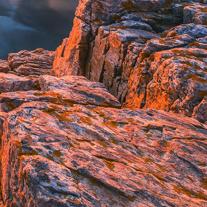 Vlies Fototapete | Spiegelküste | Größe 368 x 248 cm