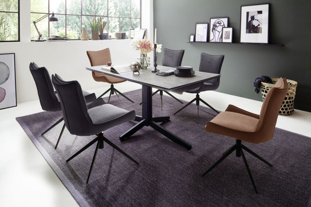 MCA | Stuhl | KITAMI 4-FUß-STUHL RB | rostbraun