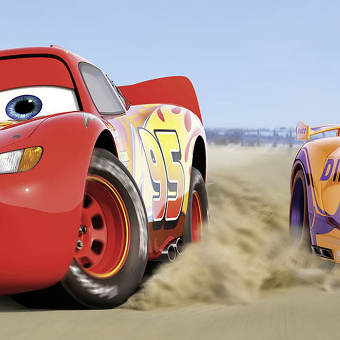 Vlies Fototapete | Cars3 Beach | Größe 100 x 250 cm