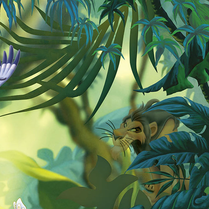 Komar | Papier Fototapete | Lion King Jungle | Größe 368 x 254 cm