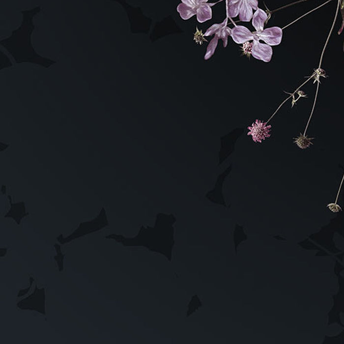 Komar | Vlies Fototapete | Bouquet Noir  | Größe 200 x 250 cm