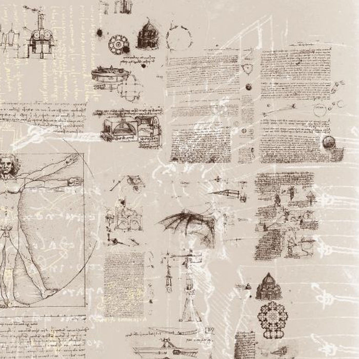 Komar | Vlies Fototapete | Da Vinci | Größe 400 x 250 cm