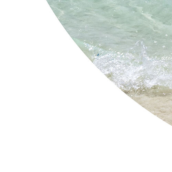 Selbstklebende Vlies Fototapete/Wandtattoo | Lagoon | Größe 125 x 125 cm