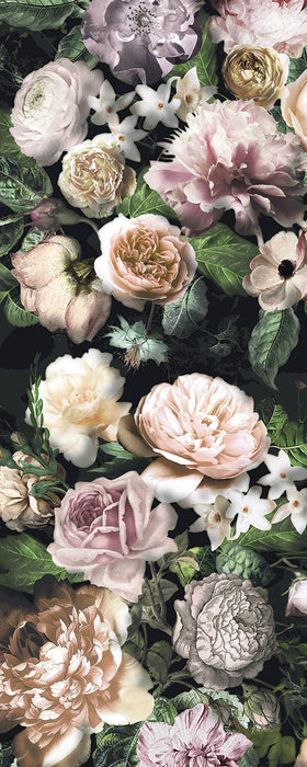 Vlies Fototapete | Victoria Black Panel | Größe 100 x 250 cm