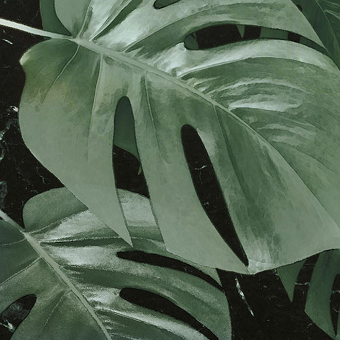 Vlies Fototapete | Monstera on Marble | Größe 200 x 250 cm